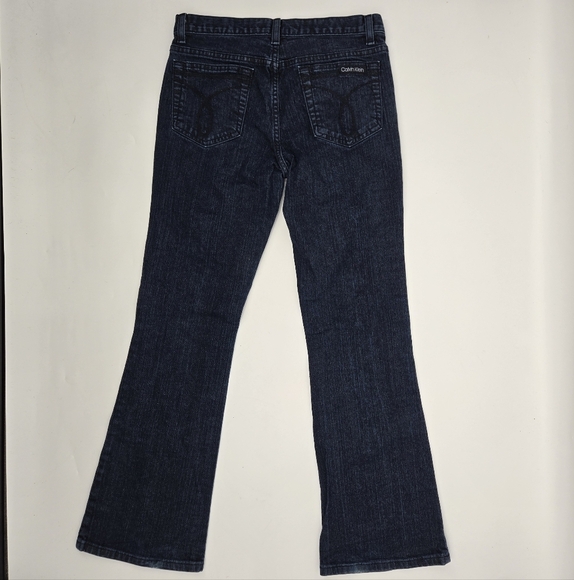 Calvin Klein Jeans Flare Fit Dark Denim Wash Size: 29/8 - Picture 8 of 10